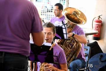 Concierto de la Banda Municipal de Telde por el 8M/FJS Fotografía.